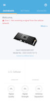 Dashboard error code Nextivity CEL-FI WAVE smartphone app Dashboard error code