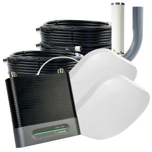 weBoost Office 100 Commercial Cellular Booster 50 Ohm 2 Antennas Top Signal Series 472060