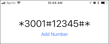 Dial *3001#12345#* to put an iPhone into Field Test Mode (iOS 11) Dial *3001#12345#* to put an iPhone into Field Test Mode (iOS 11)