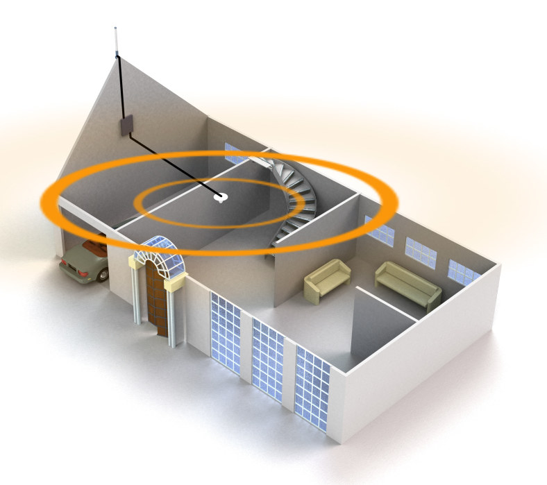 Sample Home Cell Signal Booster Installation