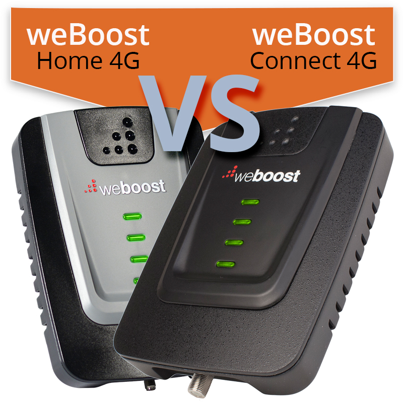 Click to read full article comparing the weBoost Home 4G with the weBoost Connect 4G.