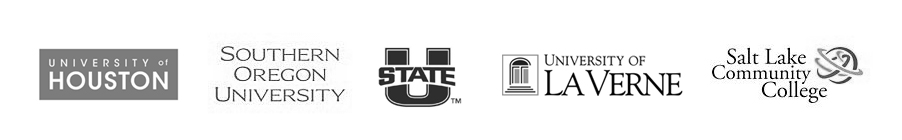 Some of Powerful Signal’s education industry clients University of Houston, Southern Oregon University, Utah State University, University of La Verne, Salt Lake Community College