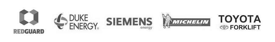 Some of Powerful Signal’s industrial industry clients RedGuard, Duke Energy, Siemens Energy, Michelin, Toyota Forklift