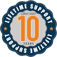 Powerful Signal has been providing lifetime support for over 10 years, since 2007